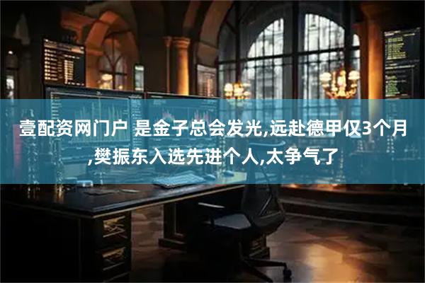 壹配资网门户 是金子总会发光,远赴德甲仅3个月,樊振东入选先进个人,太争气了